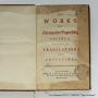 Произведения А. Поупа. Том II. Переводы и подражания. Лондон, 1757.